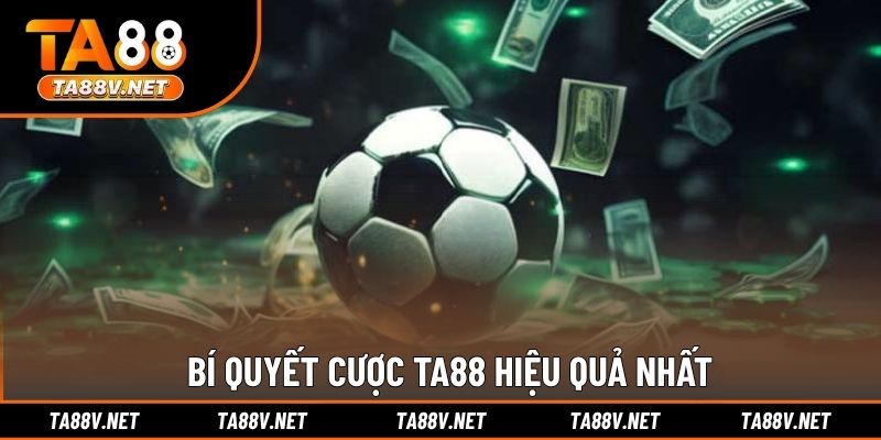 Bí quyết cược TA88 hiệu quả nhất